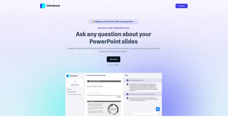 Advanced Slidespeak AI Tool Review
