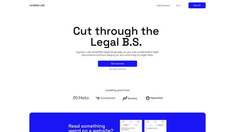 Top Layman Law AI Tool Review