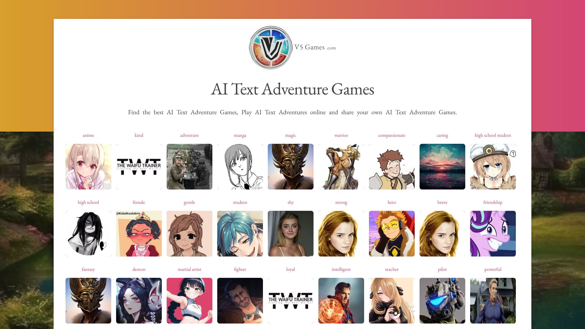 V5 Games AI Chat logo