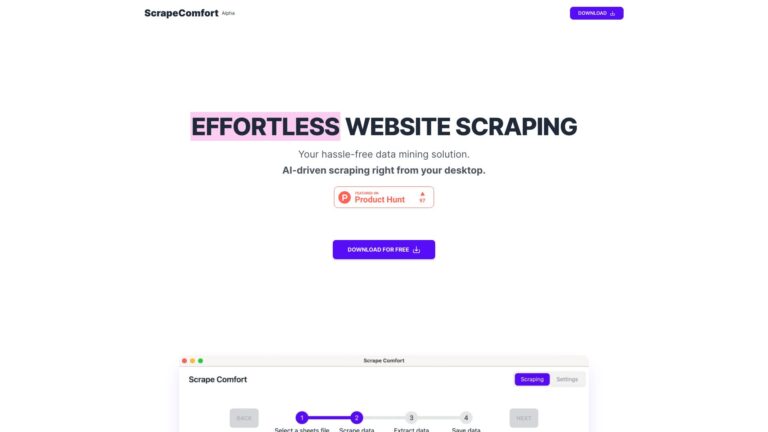 Smart Scrape Comfort AI Tool Review