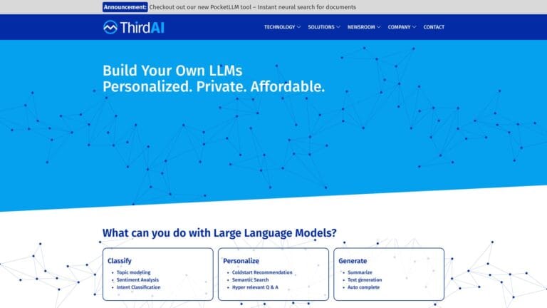 Powerful Thirdai AI Tool Review