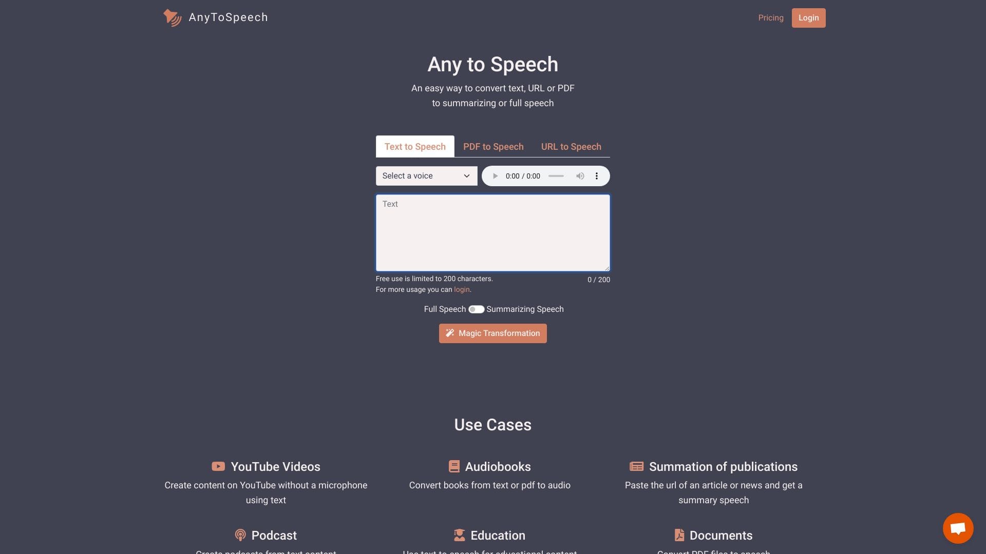 AnyToSpeech logo