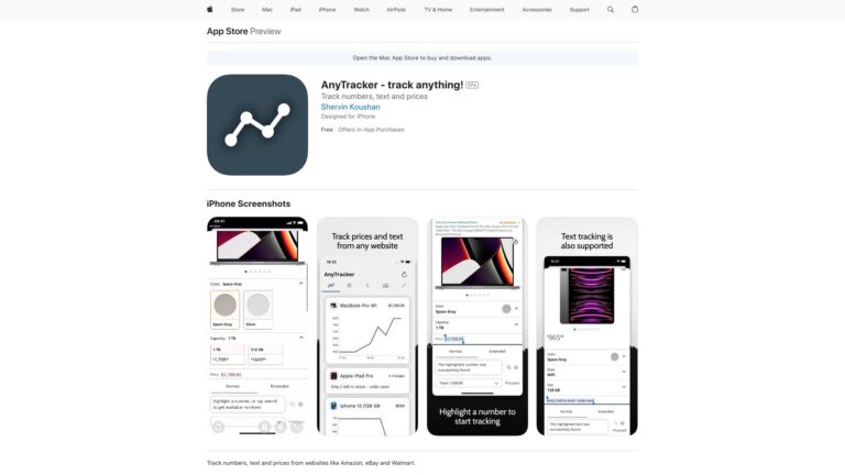 Innovative Anytracker AI Tool Review