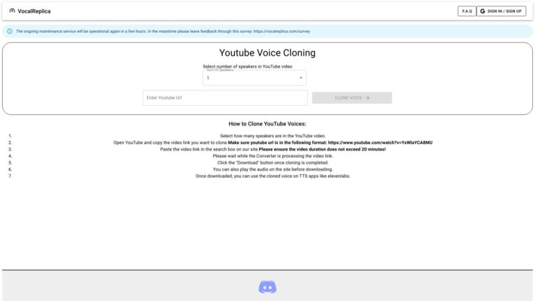 Free Vocal Replica AI Tool Review