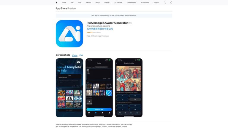 Best Picai Image&avatar Generator AI Tool Review