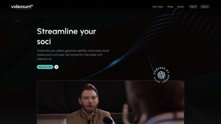 Advanced Videosum.ai AI Tool Review