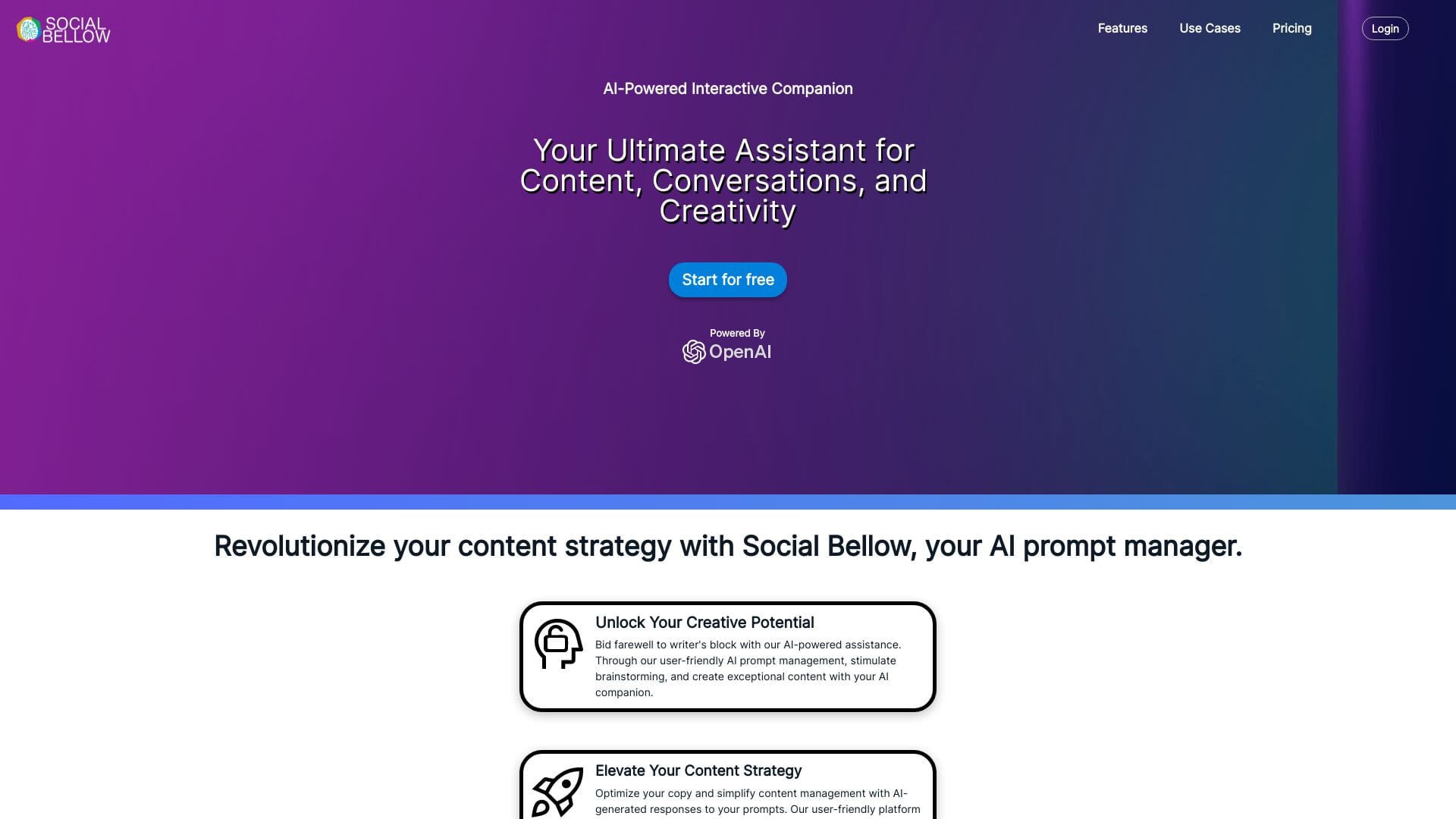 Social Bellow logo