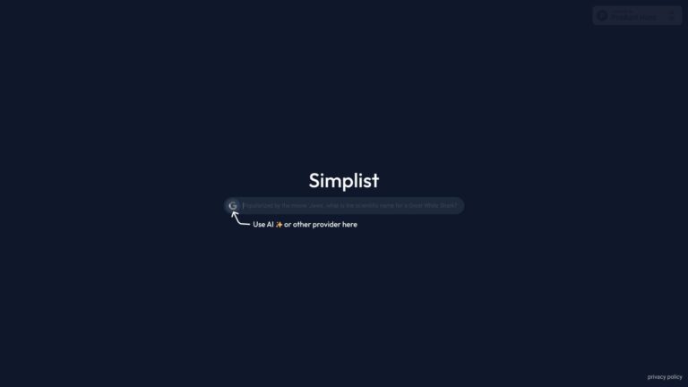 New Simplist AI Tool Review