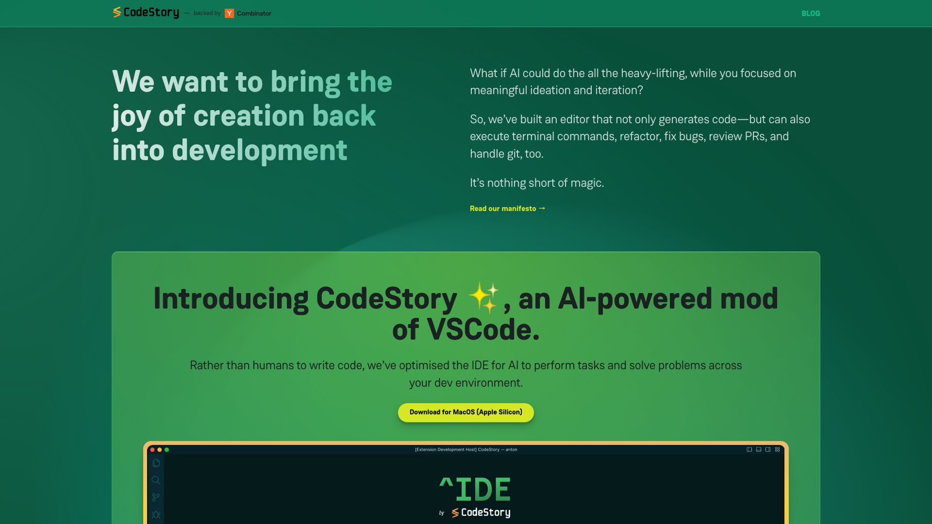 CodeStory logo