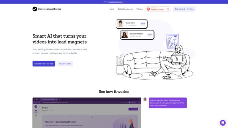 New Conversational Demos AI Tool Review