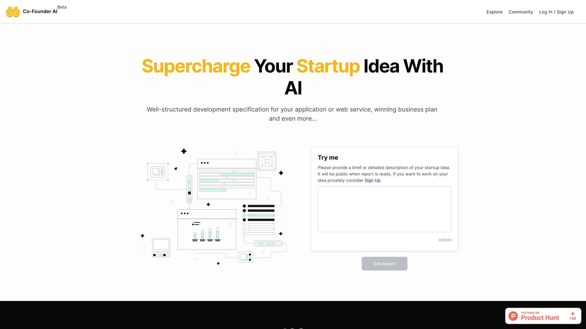 Deep Founder AI logo