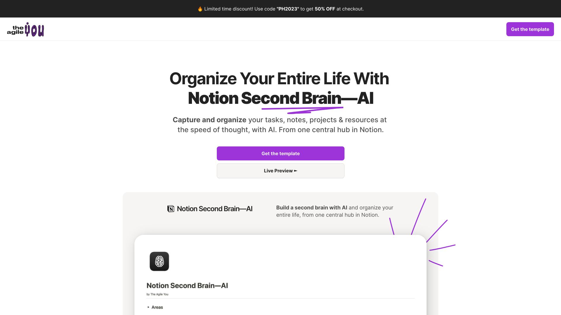 Notion Second Brain AI logo