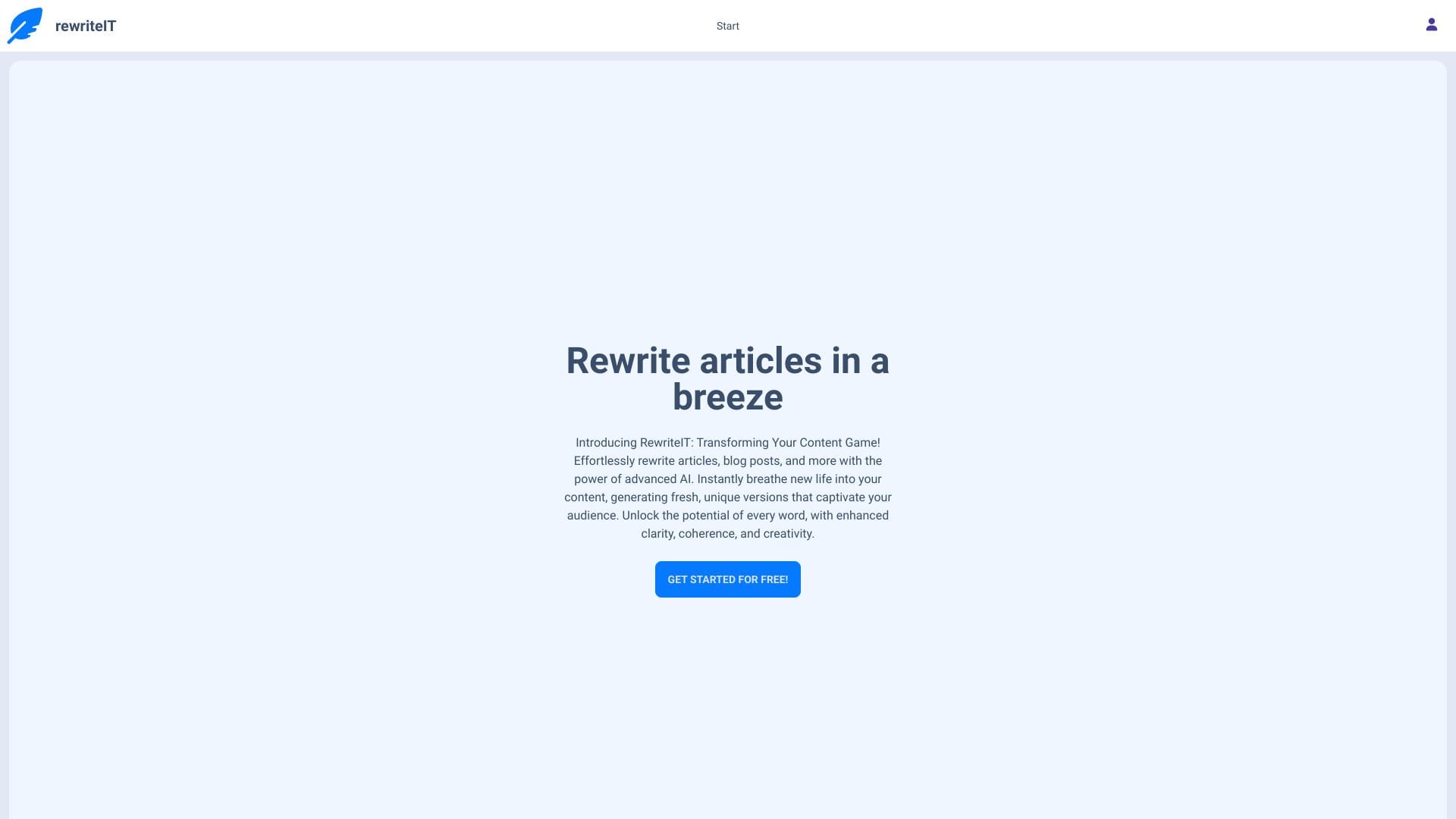 RewriteIt.app logo