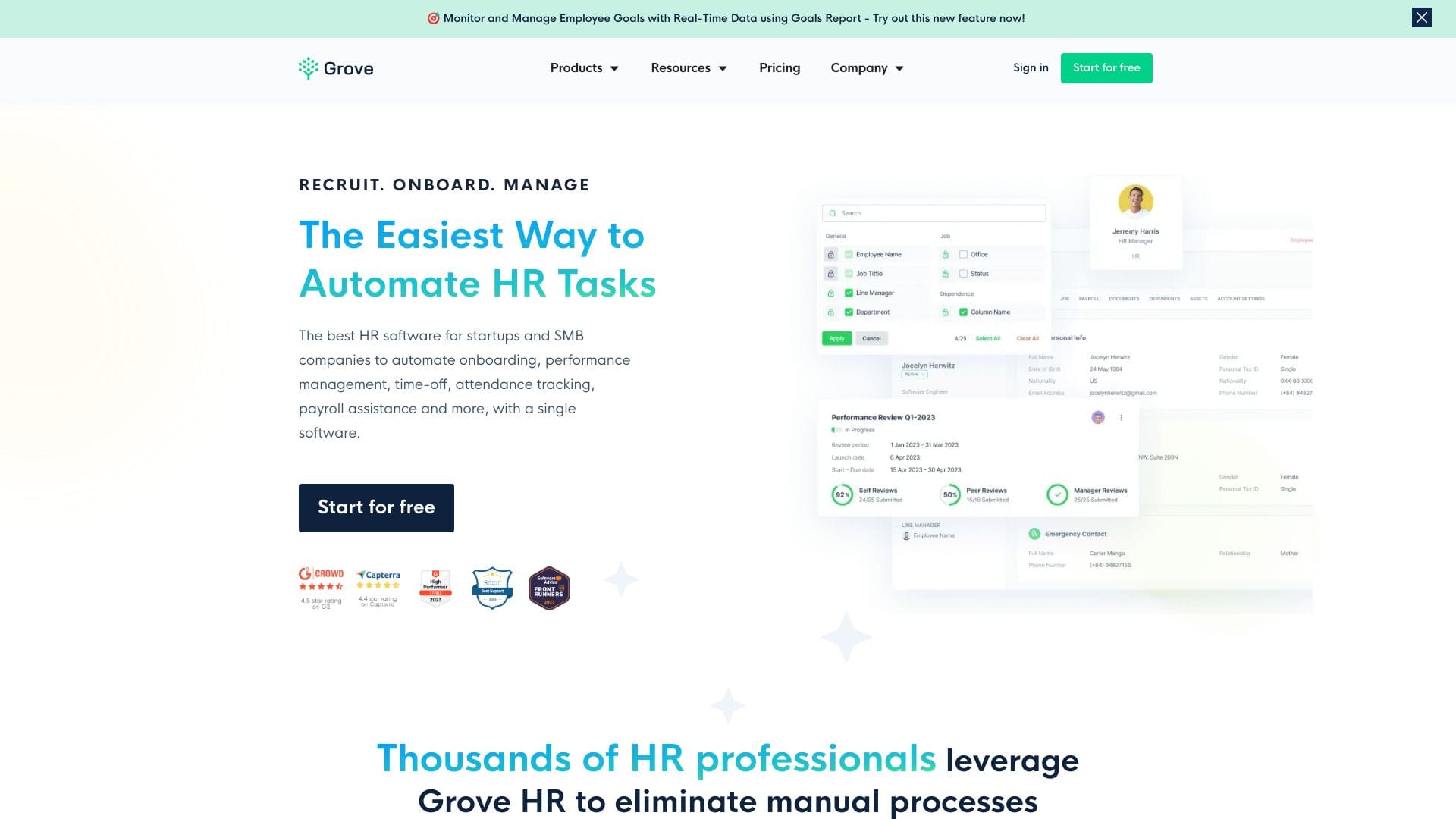 Grove HR logo
