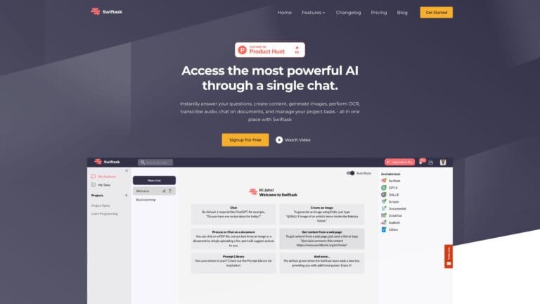Trending Swiftask AI Tool Review