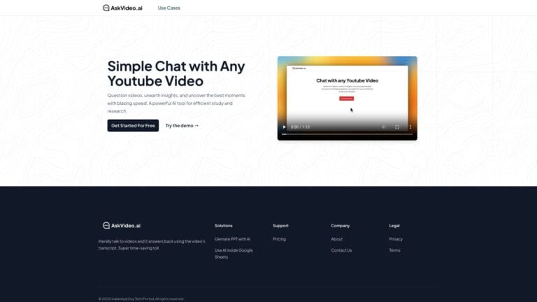 Trending Askvideo.ai AI Tool Review