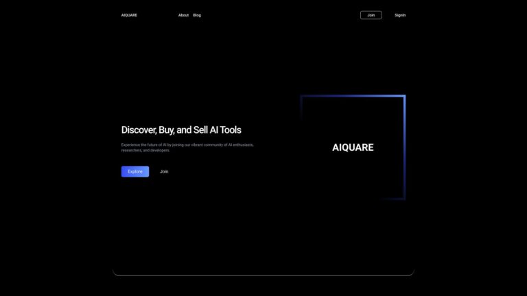 New AIquare AI Tool Review