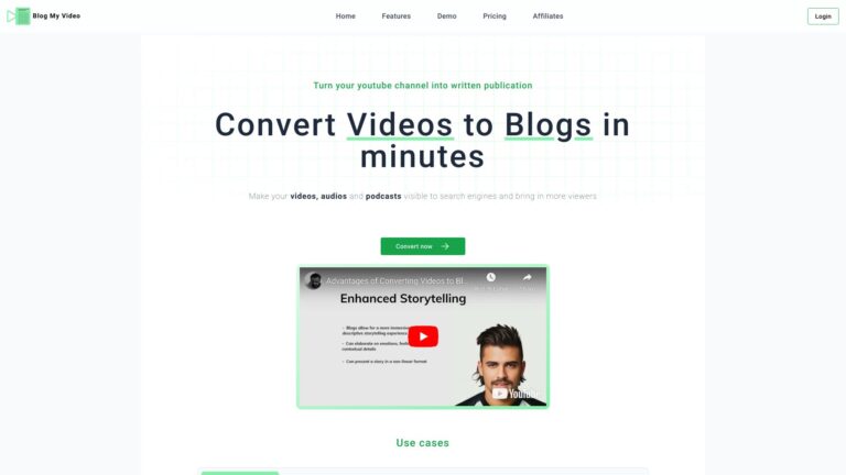New Blogmyvideo AI Tool Review