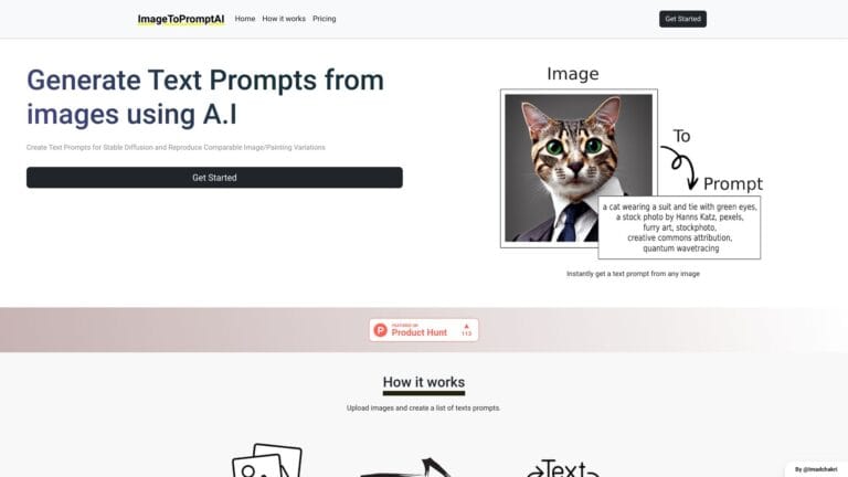 New Imagetopromptai AI Tool Review