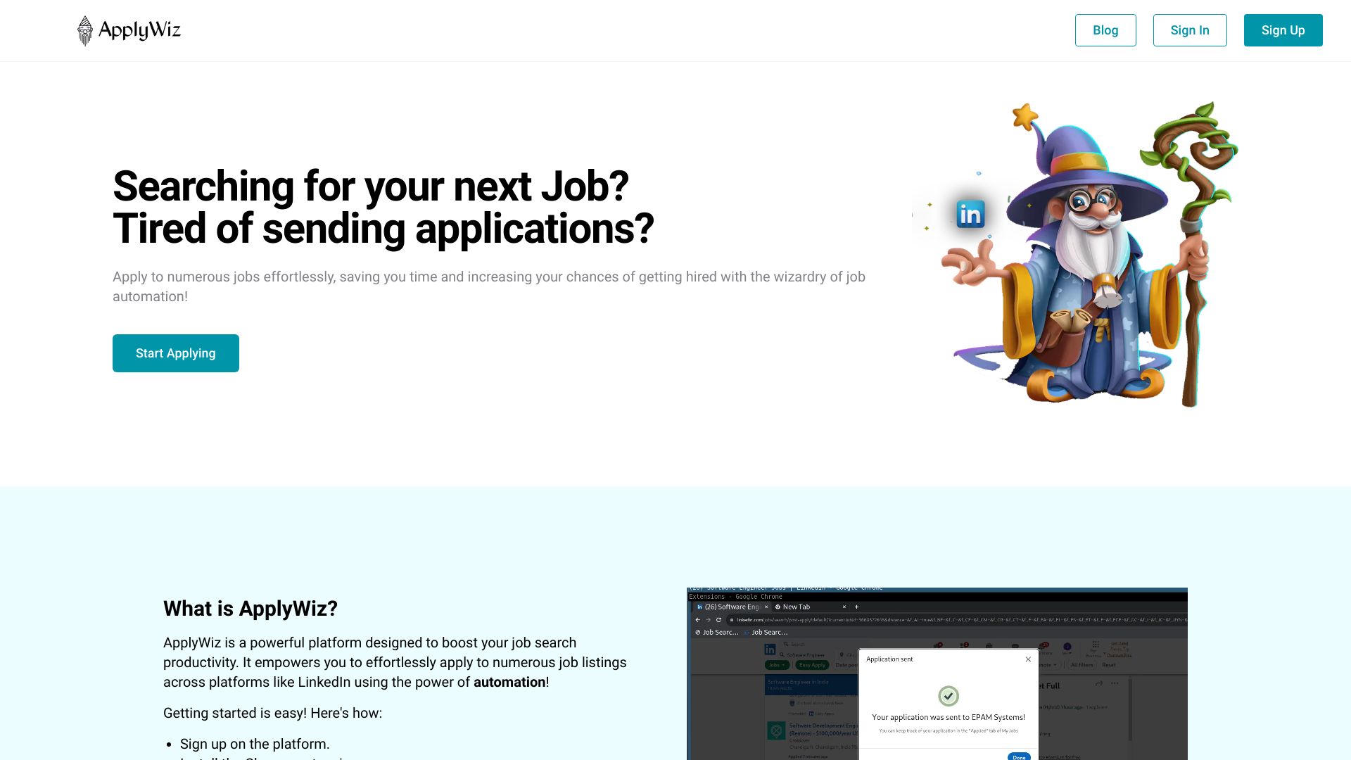 ApplyWiz logo