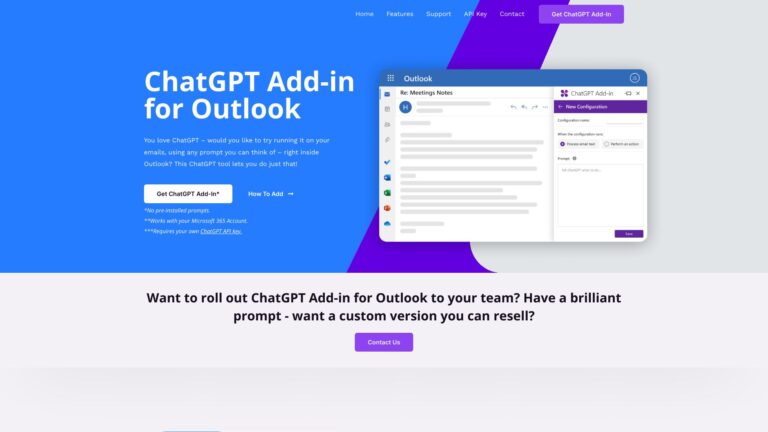 Innovative Chatgpt For Outlook AI Tool Review