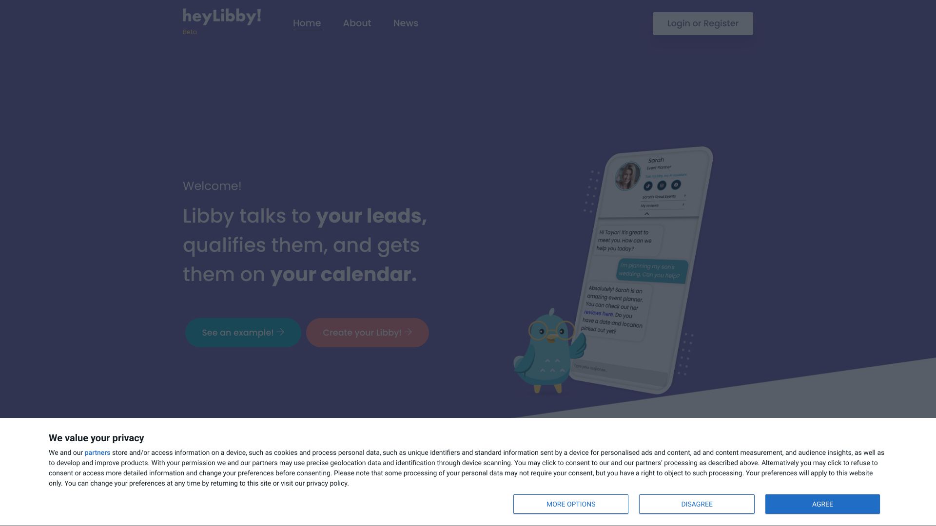 heyLibby logo
