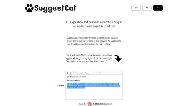 Free Suggestcat AI Tool Review