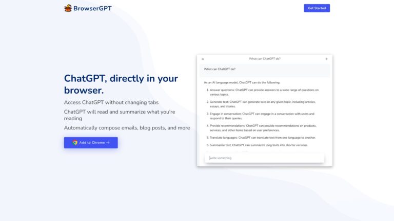 Best Browsergpt AI Tool Review