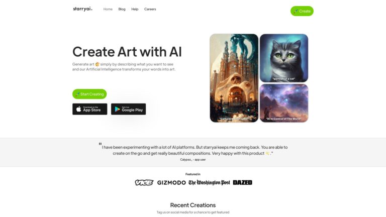 New Starryai AI Tool Review