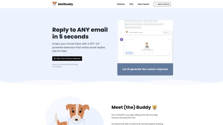 Powerful Mailbuddy AI Tool Review