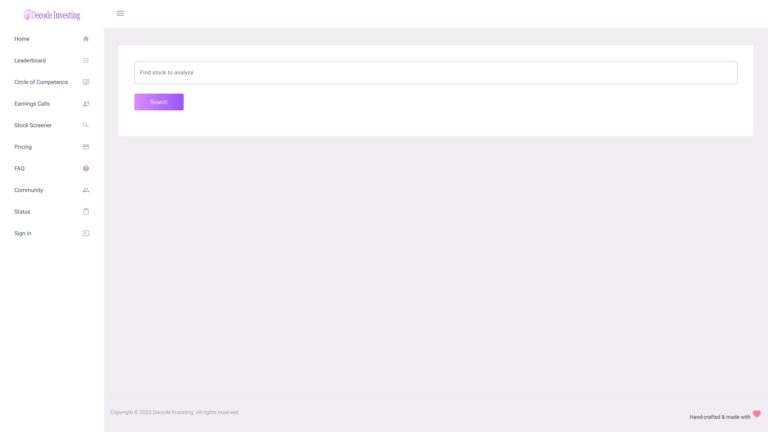 Smart Decode Investing AI Tool Review