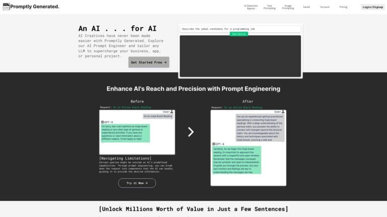 New Promptly Generated AI Tool Review
