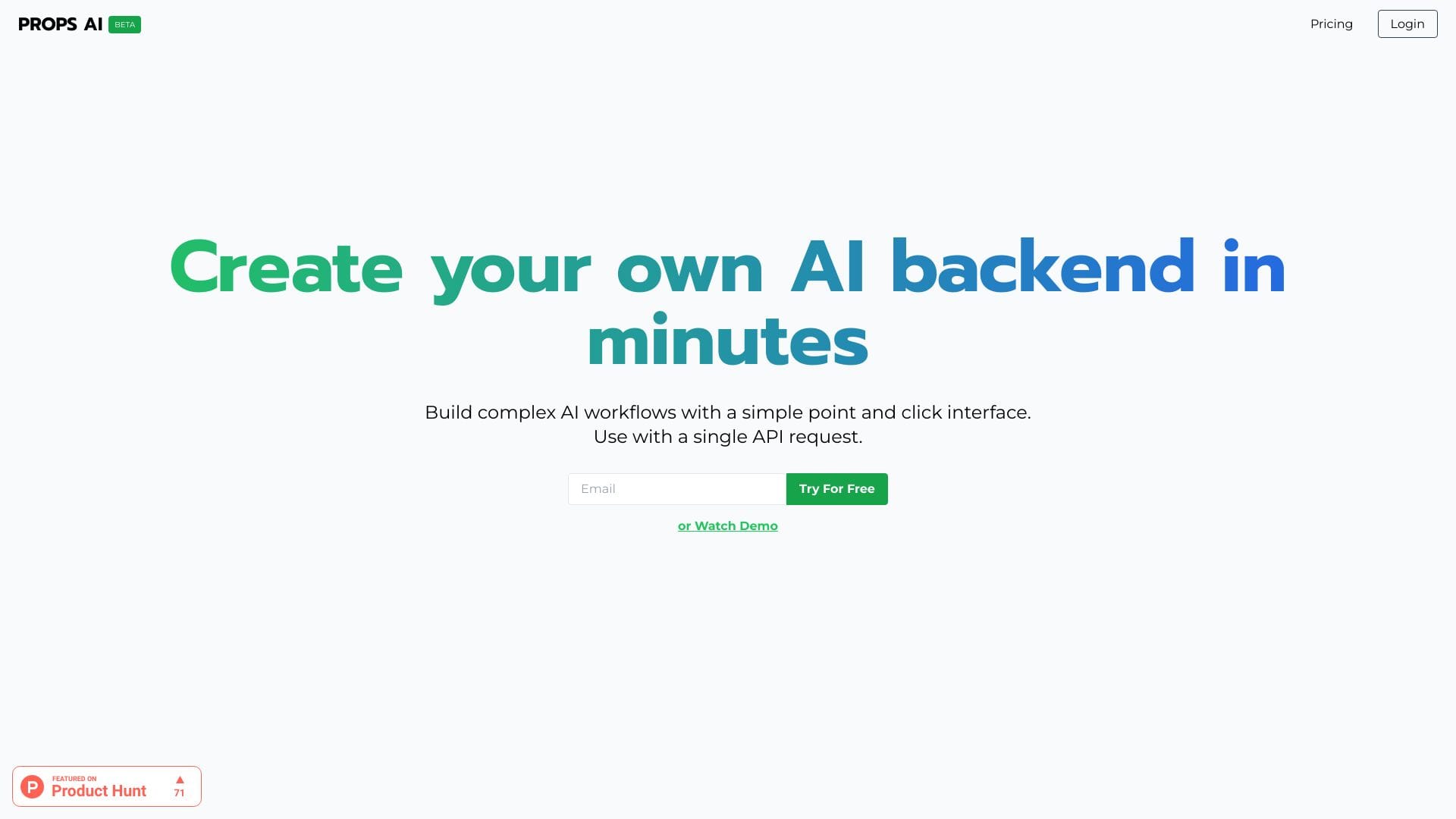 Props AI logo