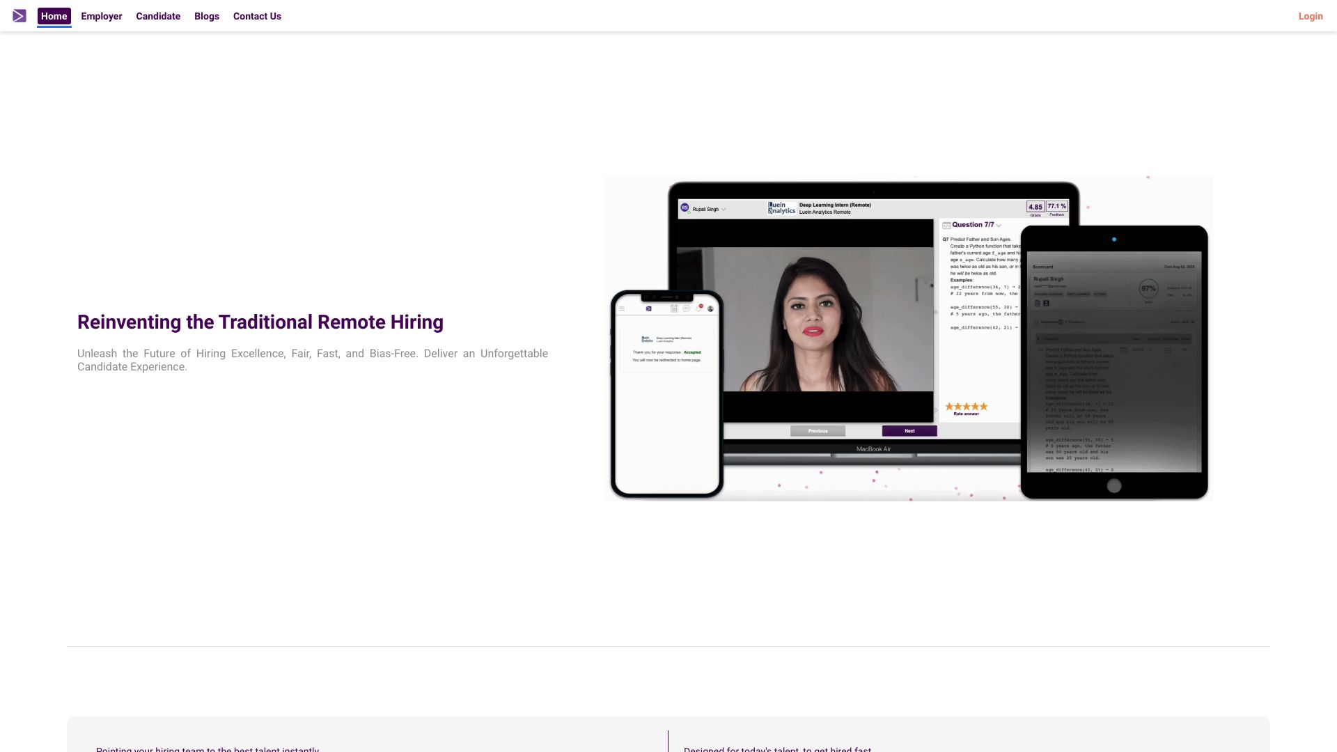 LueinHire.com logo