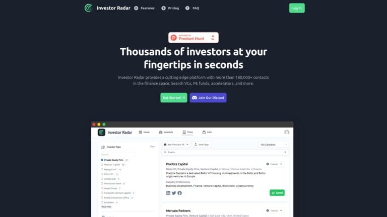 Top Investor Radar AI Tool Review