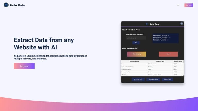 Smart Getodata AI Tool Review