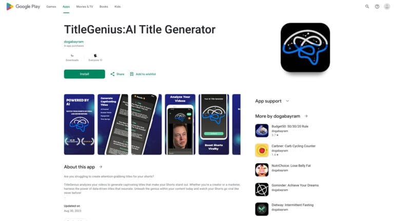 Advanced Titlegenius AI Tool Review