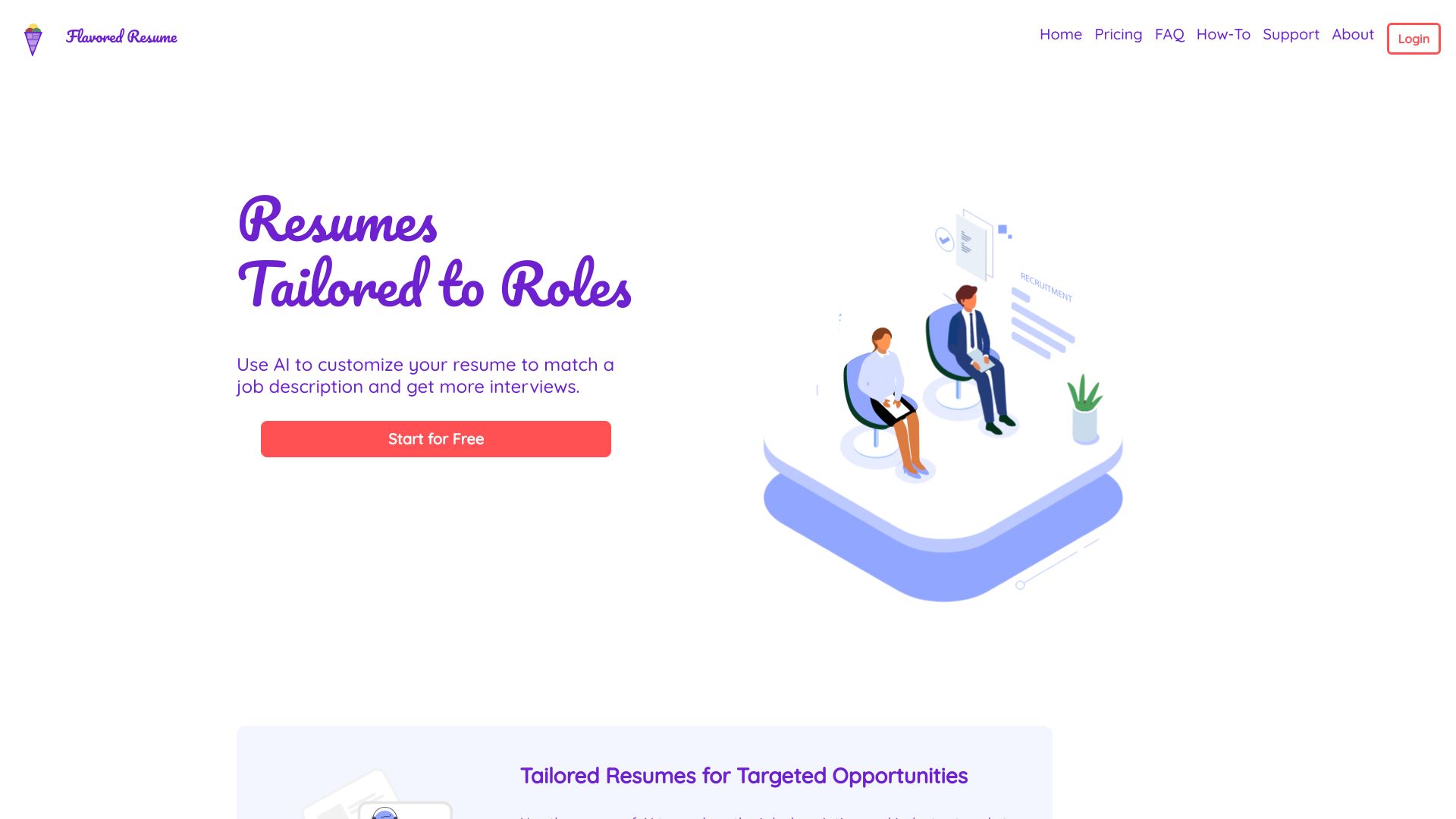 Flavored Resume logo