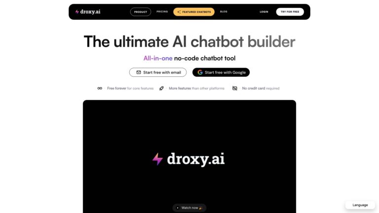 Powerful Droxy AI AI Tool Review