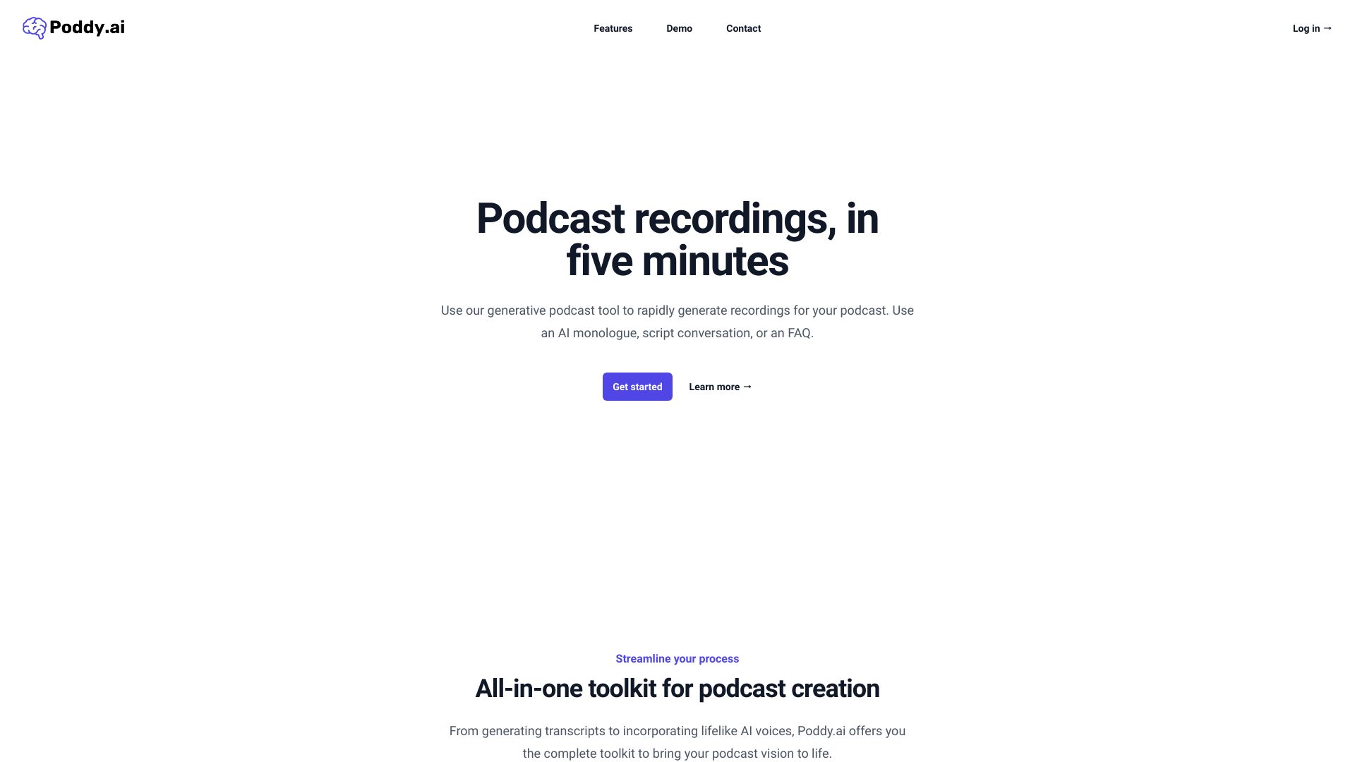 Poddy.ai logo