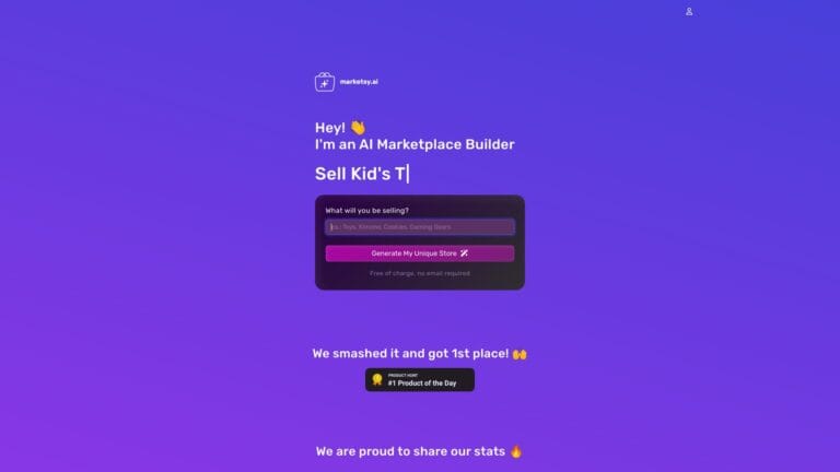 New Marketsy.ai AI Tool Review