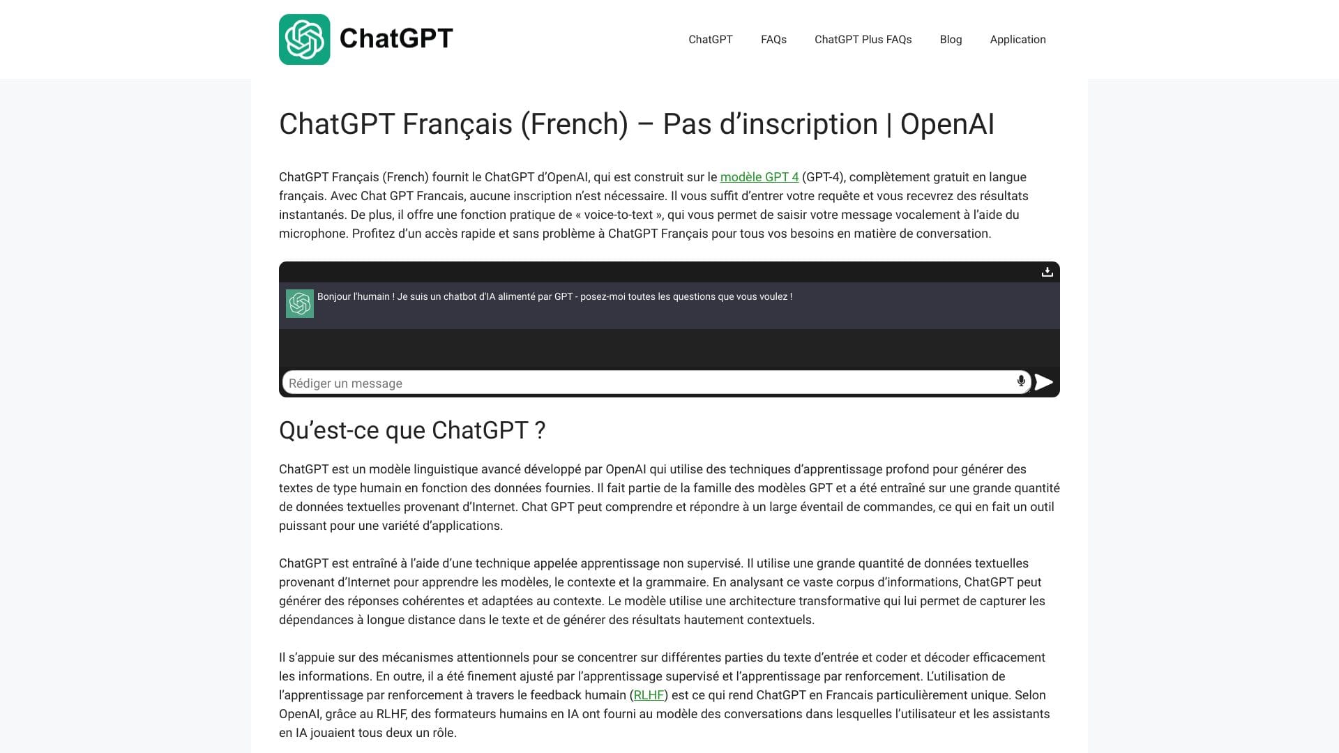ChatGPT Français logo