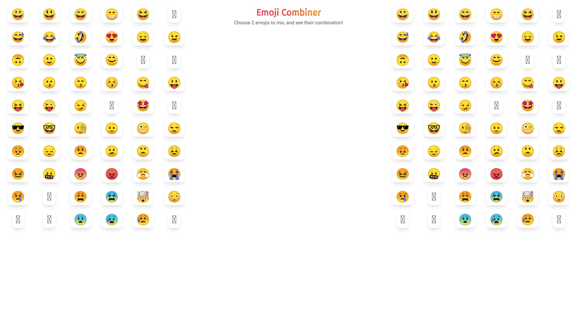 Emoji Combiner logo