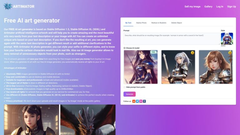 Powerful Artimator AI Tool Review