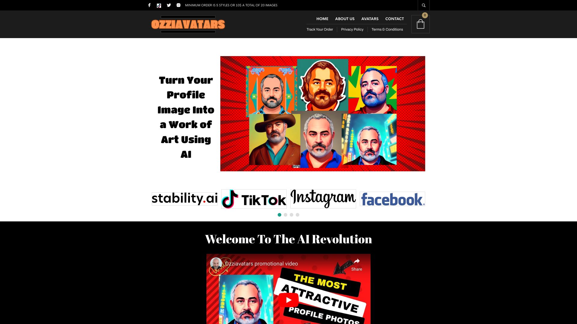 Ozziavatars logo