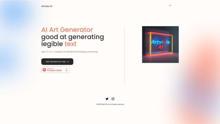 Free Artvisio AI AI Tool Review