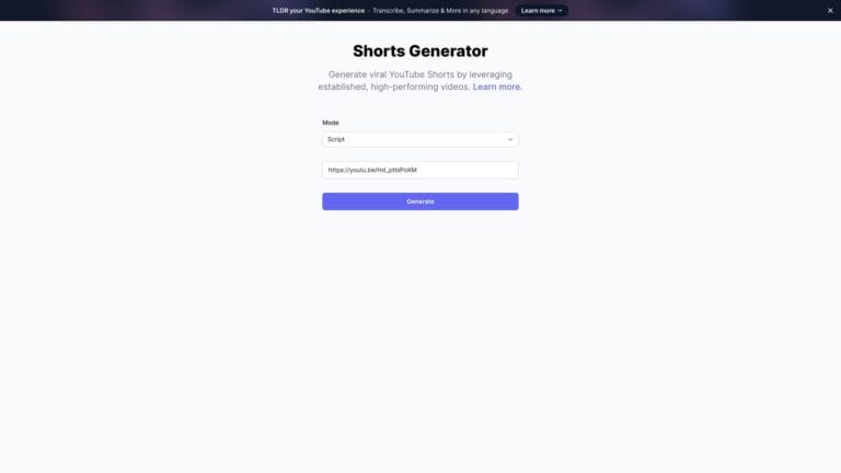 Powerful Shorts Generator AI Tool Review