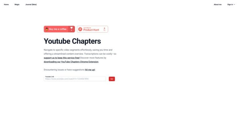 Innovative Youtubechapters.app AI Tool Review