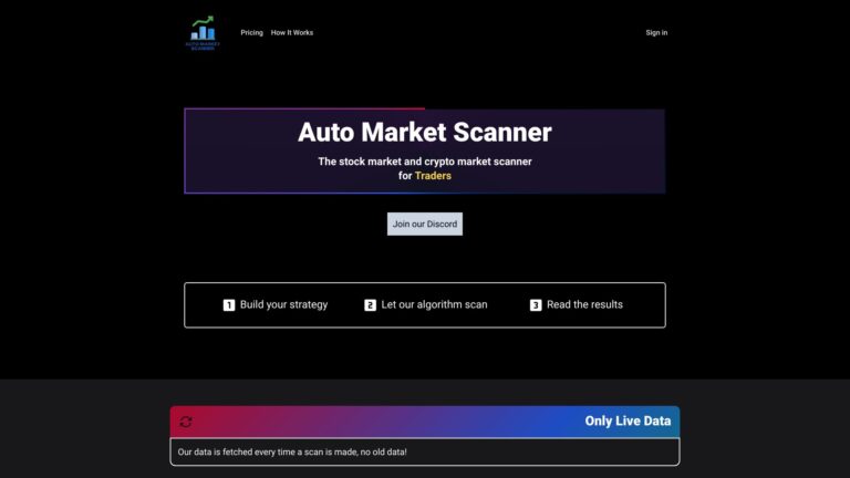Free Auto Market Scanner AI Tool Review
