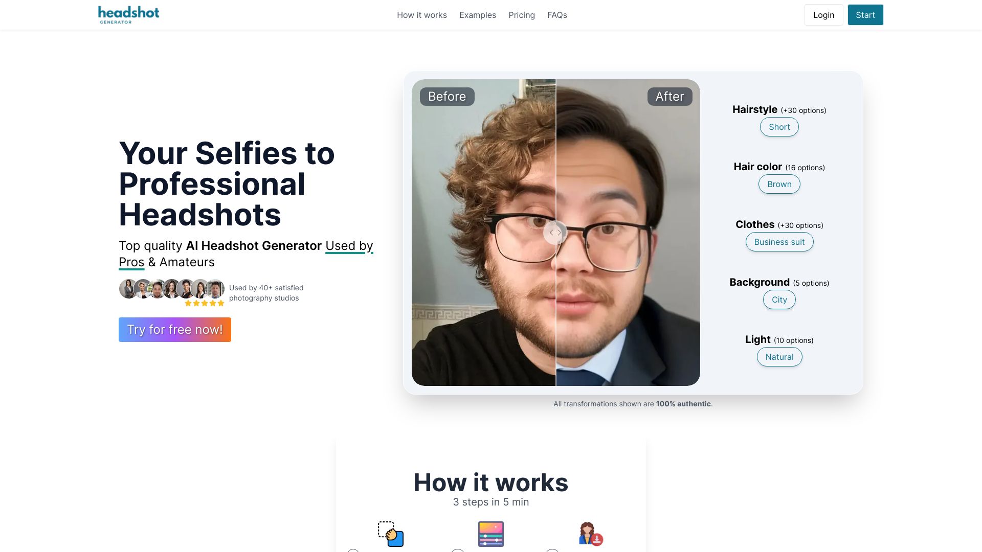 HeadshotGenerator.io logo